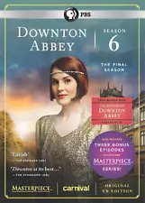 Masterpiece: Downton Abbey - Season 6 (DVD) Brand new and sealed!