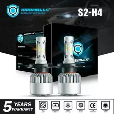 LED Headlight Bulbs H4 9003 for Honda CR-V CRV 2007-2014 Hi/Lo Beam White 6500K (For: 1999 Chevrolet Prizm)