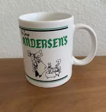 NEW Andersen's Pea Soup Restaurant Coffee Cup Mug Recipe and Logo 12oz.