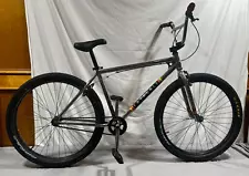 2015 Fairdale Taj 26 17.5" C-T Silver CrMo BMX 26" Wheel Cruiser Bike EXCELLENT