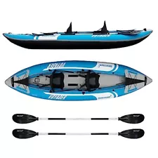 Voyager Inflatable Kayak 2 Person Tandem, Foldable Kayaks for Adults Includes...