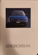 Nissan 200SX UK Sales Brochure For 1990