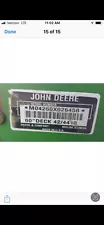 John Deere mower tractor deck 60 inch. Fits 2000 and 4000 series and some X seri