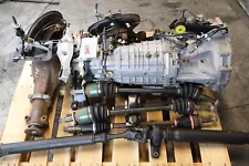 2011 SUBARU WRX STI EJ257 OEM 6 SPEED MANUAL TRANSMISSION SWAP TY856UW1MA #2667