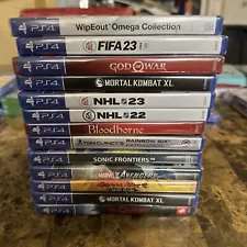 13-New In Wrapper PS4 Games Bundle! Variety It Different Games! Fast shipping**