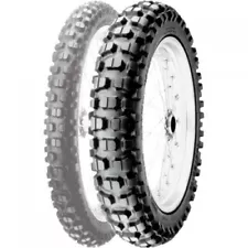 Pirelli MT21 Rallycross Dual Sport Rear Motorcycle Tire 120/90x18 (65R) Tube (For: Yamaha XT250)