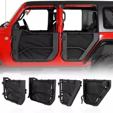 Off-Road Trail Front & Rear Half Doors For Jeep Wrangler JL Gladiator JT 18-24