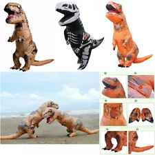 T-REX Dinosaur Inflatable Dino Costume Mascot Suit For Adult / Kid Outdoor Party