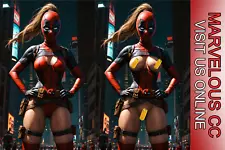 2024 Fantasy of Cosplay Deadpool Ms Pool Set of 2 | LE 25 | NEW PRE-SALE...