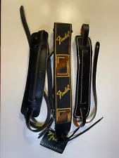 Genuine Fender Guitar Straps - Lot of 3