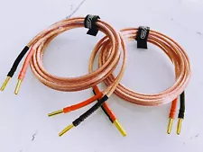 Van Damme Hi-Fi Series LC-OFC 2x2.5mm Speaker Cables Terminated