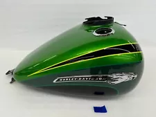 2011 OEM Harley-Davidson CVO Street Glide Touring Gas Tank Kryptonite Green