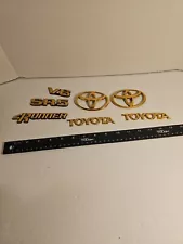 New Listing2010-2022 TOYOTA 4RUNNER TRD OFF ROAD BLACKOUT EMBLEM KIT GENUINE