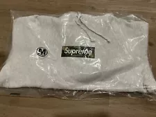 DS Supreme Camo Ash Grey Box Logo Hoodie Medium FW2023 100% Authentic