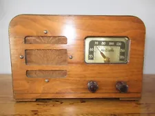 1930's Wooden Motorola Tube Radio-Tabletop-Model 49BT1