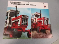 International 766, 966, 1066, 1466 Tractor Sales Brochure 24 Page