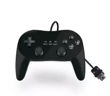 Classic Controller Pro for Wii (Black)