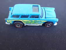 Hot Wheels Flying Colors Redline Alive 55 Nomad Alternate Color Light Blue HK