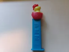 Easter Yellow Duck Pez Candy Dispenser Rubber Ducky Used Estate Sale find