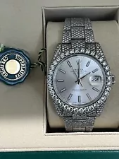 Rolex Men’s Custom Diamonds 41 MM