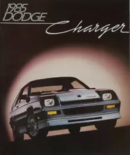 1985 Dodge Charger Shelby Turbo Charger Charger 2.2 (NOS) Dealer Sales Brochure