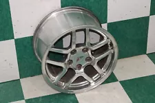 *NOTE* 02-04 C5 Z06 Polished Front 17x9.5 10 Spoked opt P36 Wheel Alloy Rim OEM