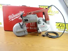 MILWAUKEE PORTABLE BAND SAW DEEP CUT #6230 120V +CASE