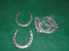 4 PACK Real Horseshoes - Medium Size Horse Shoes (Metalworks free s/h