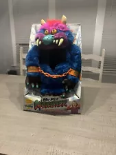 Vintage IN BOX 1986 My Pet Monster AmToy 24" Big Plush Original One Set Of Cuffs