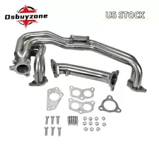 New for 02-06 Subaru Impreza WRX/STI 2.0L EJ20/2.5L EJ25 Exhaust Header 3Bolts (For: 2002 WRX)