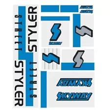 1988 Skyway - Street Styler BLUE decal set