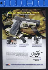 Kimber Master Carry Ultra .45 ACP Pistol - VINTAGE AD