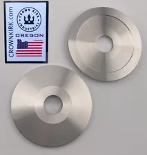 Arbor Bench Grinding Washers 2-3/4" OD x 5/8" ID - Stainless Steel CNC Machined