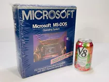 Vintage Microsoft MS-DOS 3.2 Operating System for IBM Computers - New Sealed Box