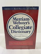 New Merriam Webster’s Dictionary 11th Edition Hardback Sealed