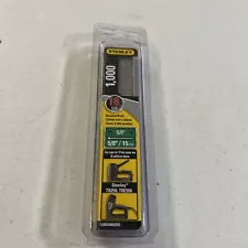 Stanley Tool Brad Nails 1000 Pack 18 Gauge 5/8" SWKBN625S - Open Box