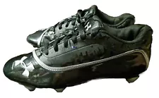 Under Armour Blur Phantom Low D Football Cleats Black digi Camo- Mens 9.5