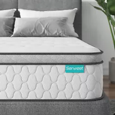 8", 10", 12" Memory Foam Hybrid Mattress in a Box - Twin, Full, Queen Size