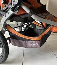 BOB Revolution Stroller Duallie Lowboy Basket Orange Gray Black 2011-15