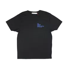 NWT Daniel W. Fletcher BLACK NOT FOR SALE T-SHIRT Size L $115