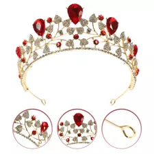 Vintage Tiara Crown Tiaras and Crowns for Women Rhinestone Bride