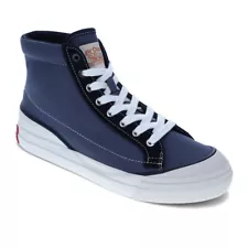 Levi's Mens LS1 Canvas and Suede Hightop Casual Sneaker Shoe