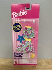 1996 Barbie “Flower Pretty” Fashions Vintage Mattel NIB 68580-91