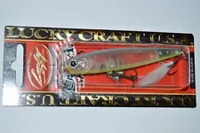 lucky craft gunfish 95 bass topwater lure 3.75" 3/8oz skeet's magic