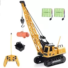 Remote Control Tower Crane - 12 Channel 2.4GHz Remote Control Lift Model Truc...