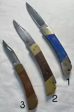 New ListingLot Of 3 Pocket Knives For Refurbishment Solingen Bear Hunter Pakistan Vintage