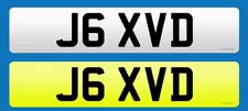 J6 XVD Private Number Plate Cherish Personal Registration Cheap Reg For Sale