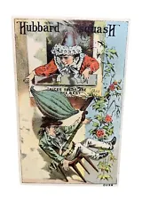 1880's Rice's Seeds Are the Best Comical Victorian Trade Card Hubbard Squash