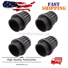 Fits Honda CB500 CB550 CB750 69-76 Small Black 39mm Air Filter Pod Set of 4 (For: 1973 Honda CB500)