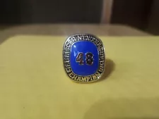 Nascar Jimmie Johnson Commerative Championship Fan Ring Sz 11